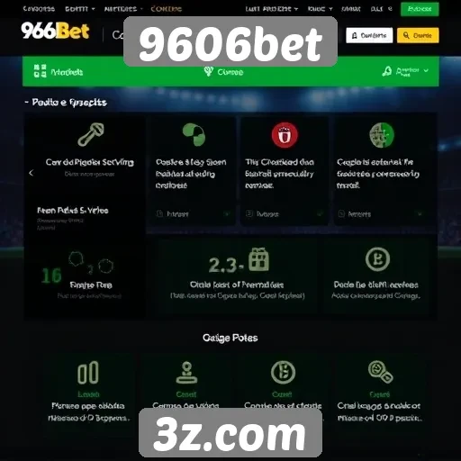 Recursos e funcionalidades do site 9606bet